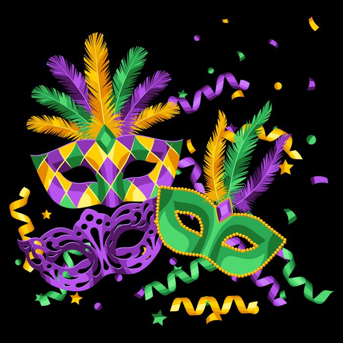Mardi Gras Carnival New Orleans Celebration Hoodie