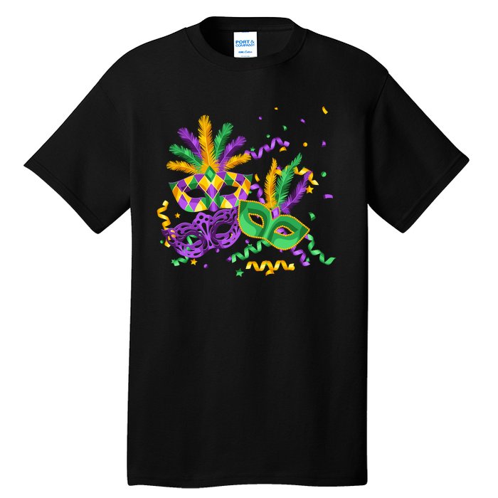 Mardi Gras Carnival New Orleans Celebration Tall T-Shirt