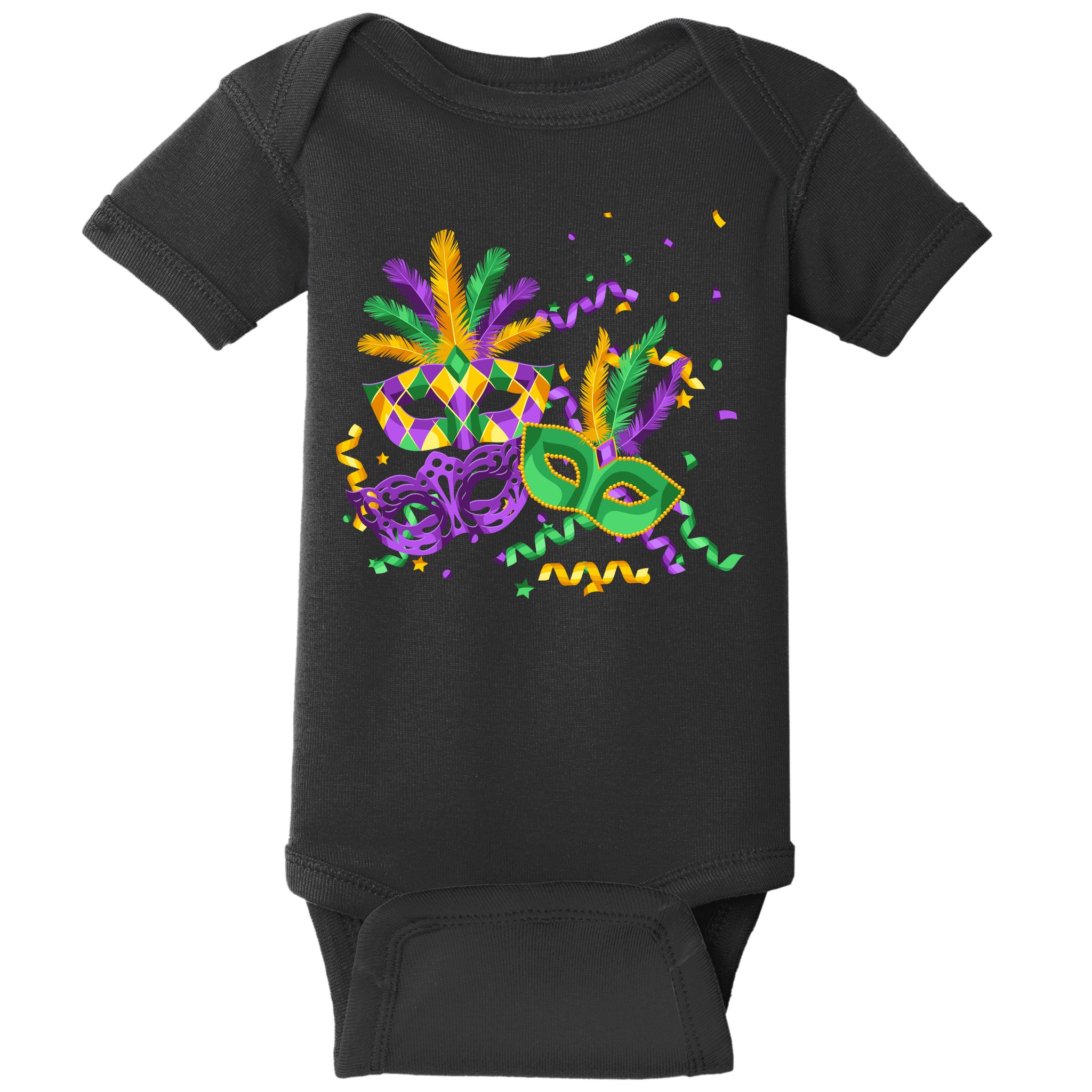 Mardi Gras Carnival New Orleans Celebration Baby Bodysuit