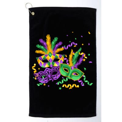 Mardi Gras Carnival New Orleans Celebration Golf Towel
