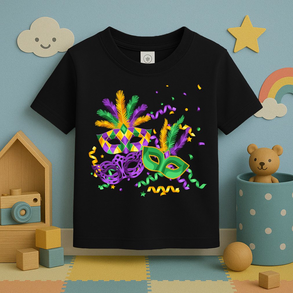 Mardi Gras Carnival New Orleans Celebration Toddler T-Shirt