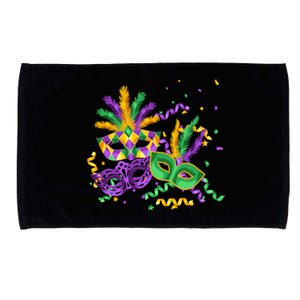 Mardi Gras Carnival New Orleans Celebration Microfiber Hand Towel