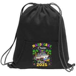 Mardi Gras Cruise Crew 2025 Trip New Orleans Family Matching Sweatshirt Cinch Pack Bag