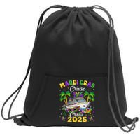 Mardi Gras Cruise Crew 2025 Trip New Orleans Family Matching Sweatshirt Cinch Pack Bag