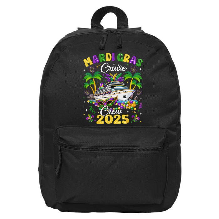 Mardi Gras Cruise Crew 2025 Trip New Orleans Family Matching 16 in Basic Backpack