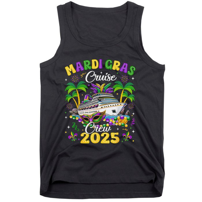 Mardi Gras Cruise Crew 2025 Trip New Orleans Family Matching Tank Top