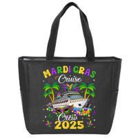 Mardi Gras Cruise Crew 2025 Trip New Orleans Family Matching Zip Tote Bag