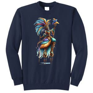 Mardi Gras Celebration Tall Sweatshirt