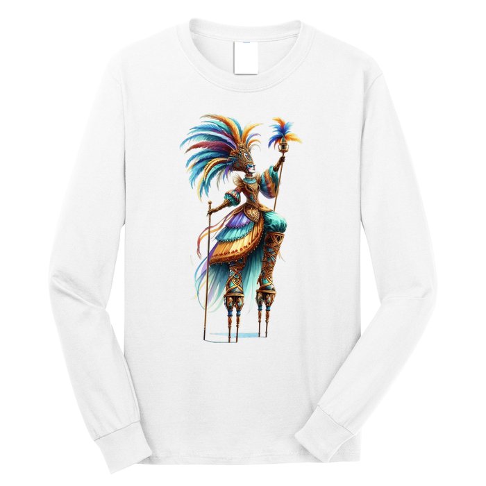 Mardi Gras Celebration Long Sleeve Shirt