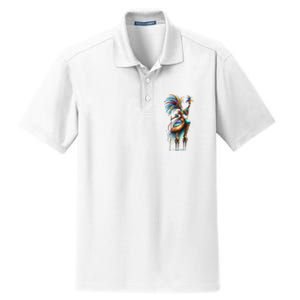 Mardi Gras Celebration Dry Zone Grid Polo