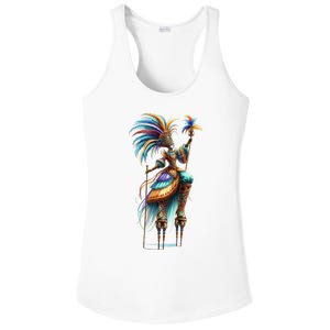 Mardi Gras Celebration Ladies PosiCharge Competitor Racerback Tank