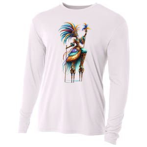 Mardi Gras Celebration Cooling Performance Long Sleeve Crew