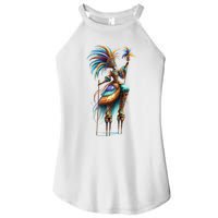 Mardi Gras Celebration Women's Perfect Tri Rocker Tank