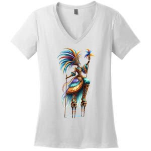 Mardi Gras Celebration Women's V-Neck T-Shirt