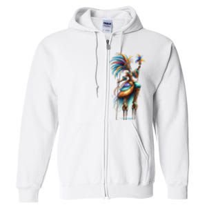 Mardi Gras Celebration Full Zip Hoodie