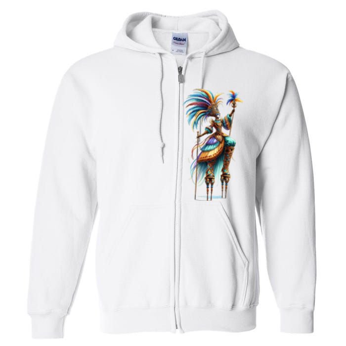 Mardi Gras Celebration Full Zip Hoodie