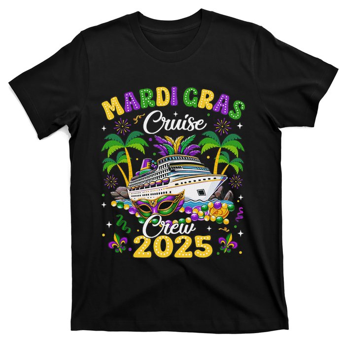 Mardi Gras Cruise Crew 2025 Trip New Orleans Family Matching T-Shirt