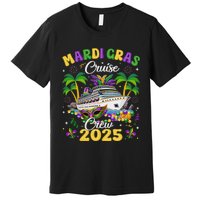 Mardi Gras Cruise Crew 2025 Trip New Orleans Family Matching Premium T-Shirt