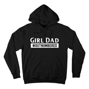 Mens Girl Dad Fathers Day From Wife Daughter Hoodie