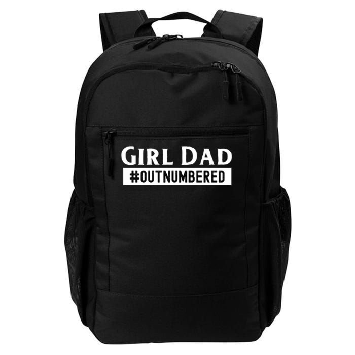 Mens Girl Dad Fathers Day From Wife Daughter Daily Commute Backpack