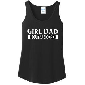 Mens Girl Dad Fathers Day From Wife Daughter Ladies Essential Tank