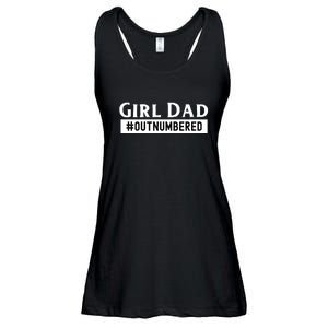 Mens Girl Dad Fathers Day From Wife Daughter Ladies Essential Flowy Tank