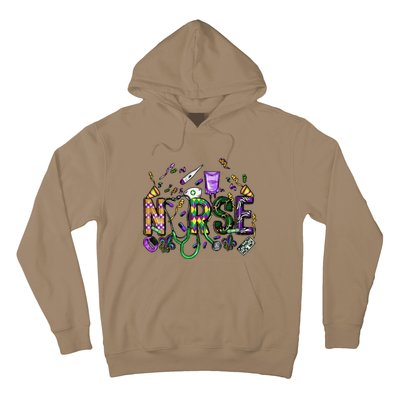 Mardi Gras Day Nurse New Orleans Nursing Festival Party Hoodie