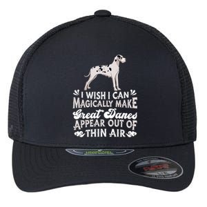 Make Great Danes Appear Out Of Thin Air Gift Dog Great Dane Gift Flexfit Unipanel Trucker Cap