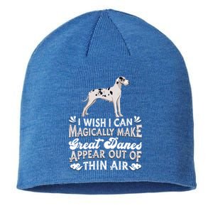 Make Great Danes Appear Out Of Thin Air Gift Dog Great Dane Gift Sustainable Beanie