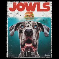 Merle Great Dane Jowls, Paws Top, Blue Eye Brown Dog Mom Dad Visor