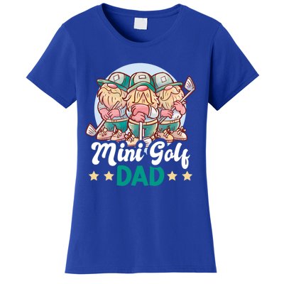 Mini Golf Dad For Father's Day Gift Women's T-Shirt