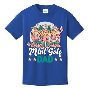 Mini Golf Dad For Father's Day Gift Kids T-Shirt