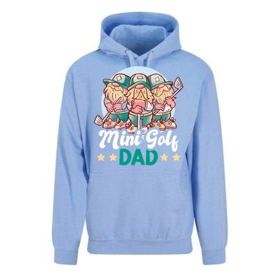 Mini Golf Dad For Father's Day Gift Unisex Surf Hoodie