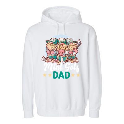 Mini Golf Dad For Father's Day Gift Garment-Dyed Fleece Hoodie