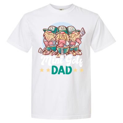 Mini Golf Dad For Father's Day Gift Garment-Dyed Heavyweight T-Shirt