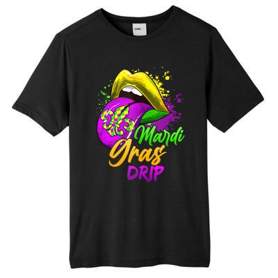 Mardi Gras Drip Mardi Gras Tall Fusion ChromaSoft Performance T-Shirt