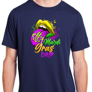 Mardi Gras Drip Mardi Gras Adult ChromaSoft Performance T-Shirt