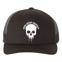 Mom Group Dropout Funny Skull Blood Scary Mom Mama Halloween Yupoong Adult 5-Panel Trucker Hat