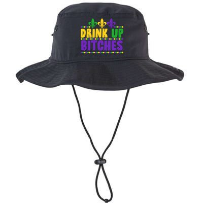 Mardi Gras Drink Up Bitches Bucket Hat