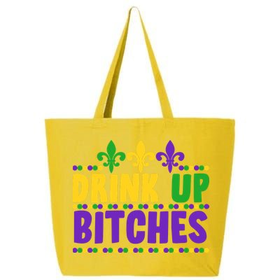 Mardi Gras Drink Up Bitches 25L Jumbo Tote