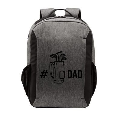 Men Golf Dad Essential Father's Day Gift For Dad Vector Backpack