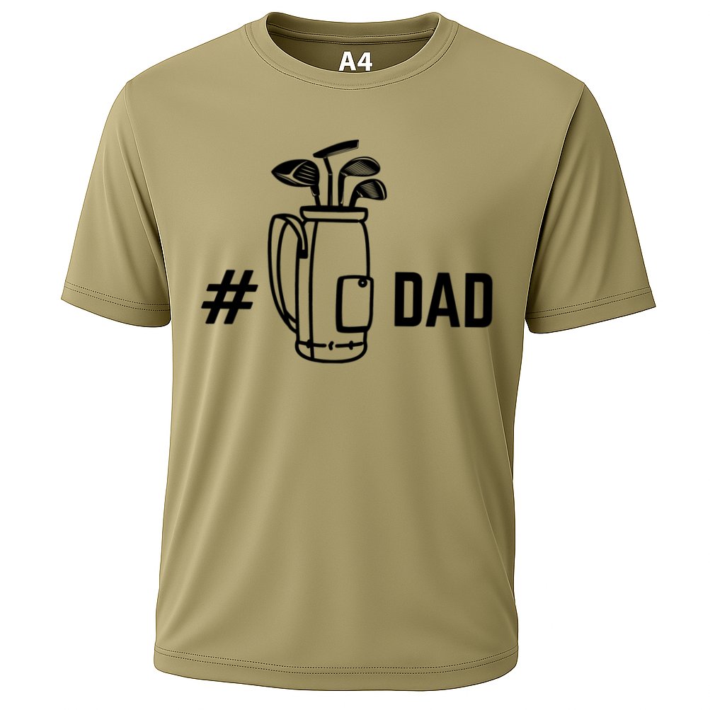 Men Golf Dad Essential Father's Day Gift For Dad Performance Shirt