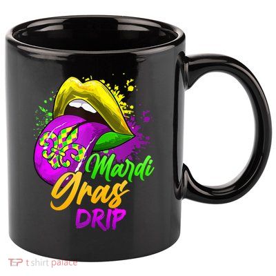 Mardi Gras Design Ideal Mardi Gras Cute Gift 11oz C Handle Ceramic Mug