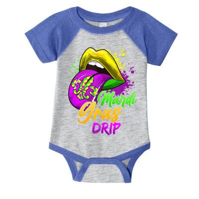 Mardi Gras Design Ideal Mardi Gras Cute Gift Infant Baby Jersey Bodysuit
