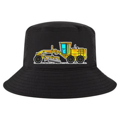 Motor Grader Design Road Grader And Blade Art Cool Comfort Performance Bucket Hat