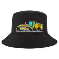 Motor Grader Design Road Grader And Blade Art Cool Comfort Performance Bucket Hat