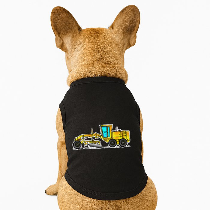 Motor Grader Design Road Grader And Blade Art Doggie Tank
