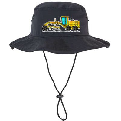 Motor Grader Design Road Grader And Blade Art Bucket Hat