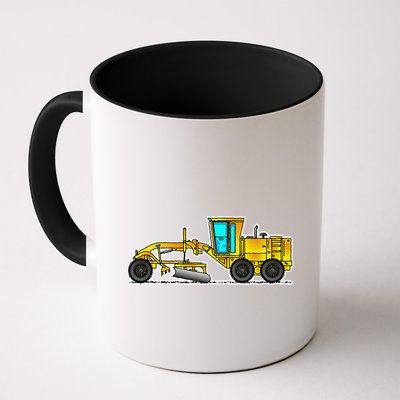 Motor Grader Design Road Grader And Blade Art Mug