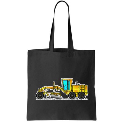 Motor Grader Design Road Grader And Blade Art Bag